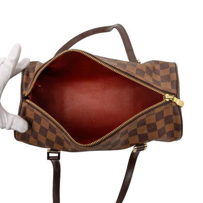 Louis Vuitton Damier Papillon 30 Brown Leather Handbag