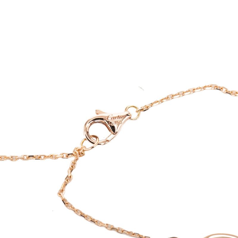 Cartier Damier Pave Diamond 18K Pink Gold