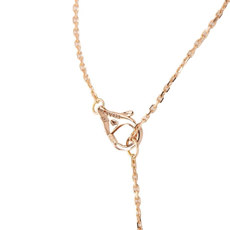 Cartier Damier Pave Diamond 18K Pink Gold