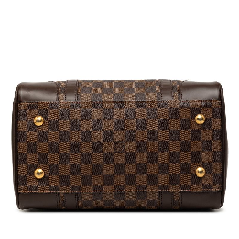 Louis Vuitton Damier Bar Cles Brown Leather Handbag