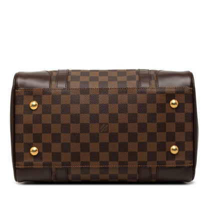 Louis Vuitton Damier Bar Cles Brown Leather Handbag