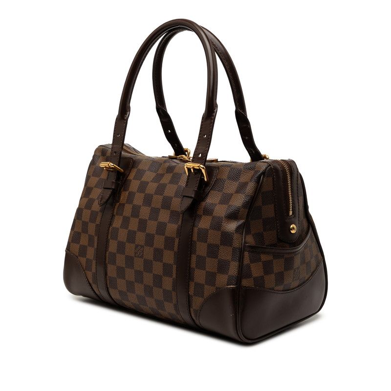 Louis Vuitton Damier Bar Cles Brown Leather Handbag