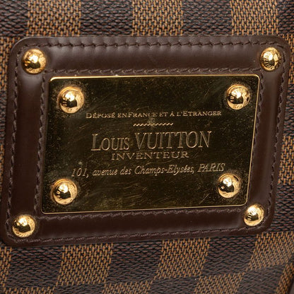 Louis Vuitton Damier Bar Cles Brown Leather Handbag