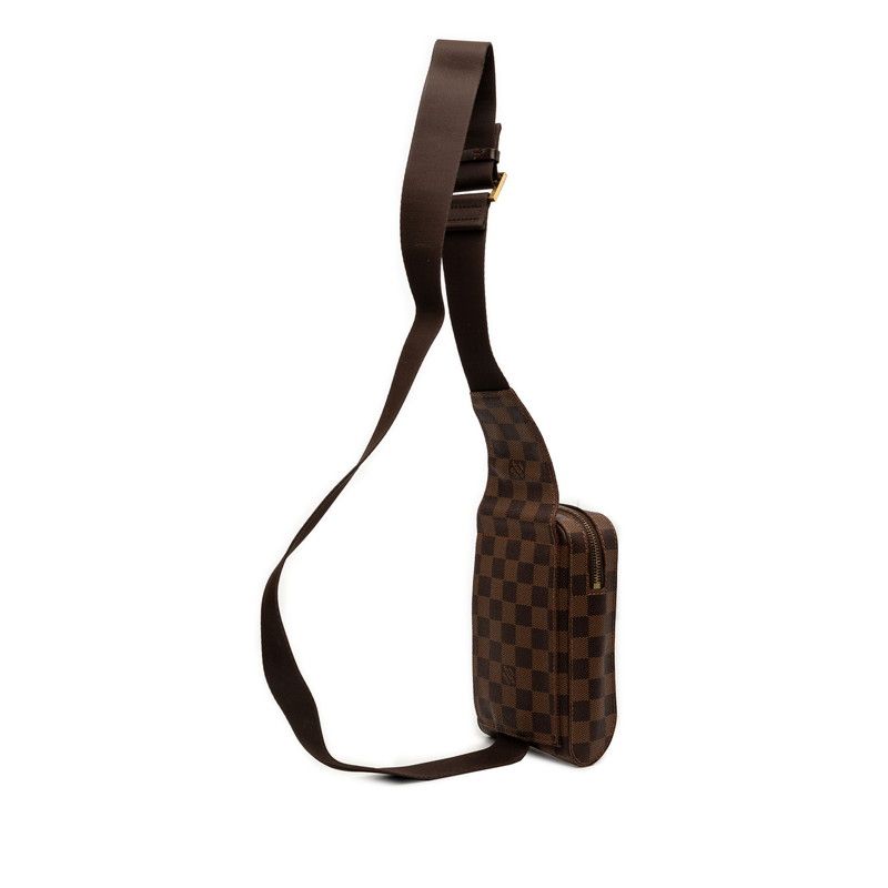 Louis Vuitton Damier Geronimos Belt Bag Brown