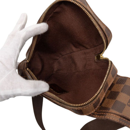 Louis Vuitton Damier Geronimos Belt Bag Brown