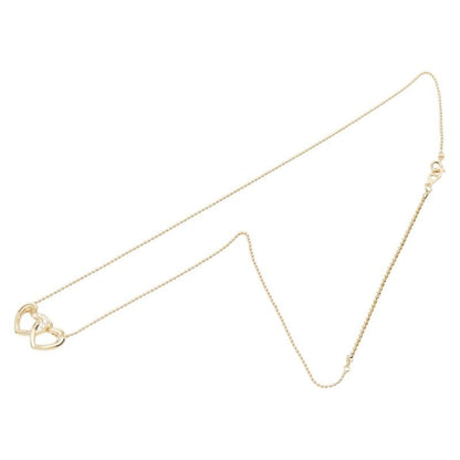 Dior Heart Motif Pendant Necklace 18K Yellow Gold