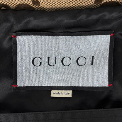 Gucci Jumbo GG Jacket Hacker Project Hood Beige Black