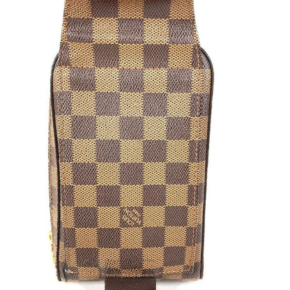 Louis Vuitton Belt Bag Geronimos Old Damier Canvas Ebene Brown