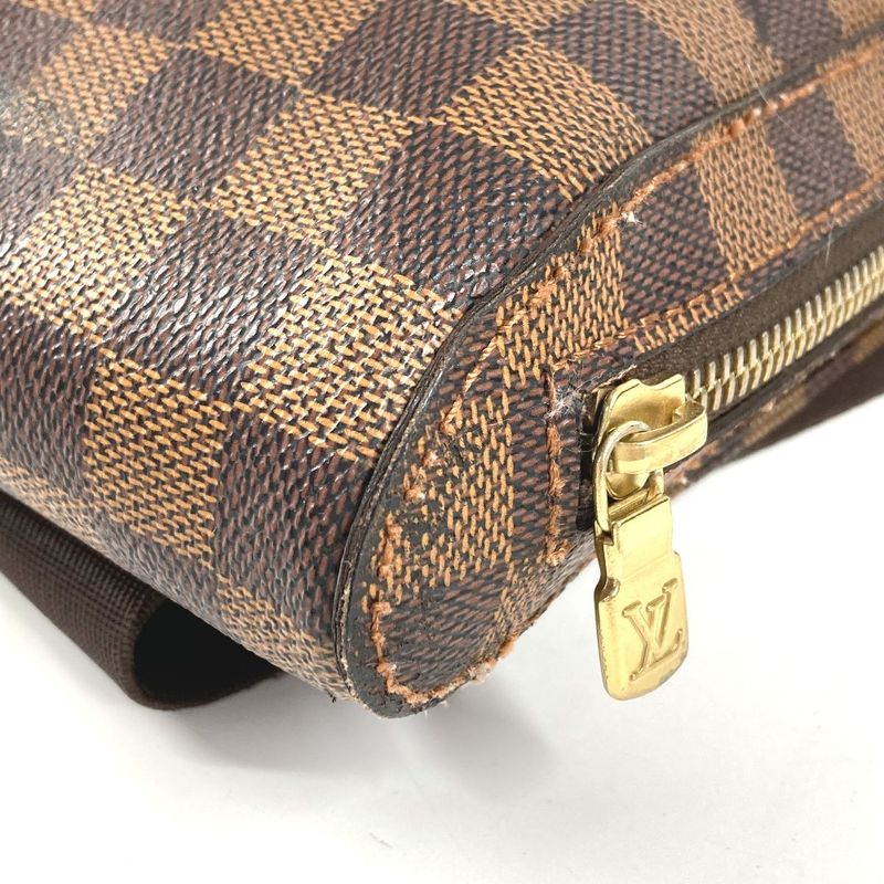 Louis Vuitton Belt Bag Geronimos Old Damier Canvas Ebene Brown