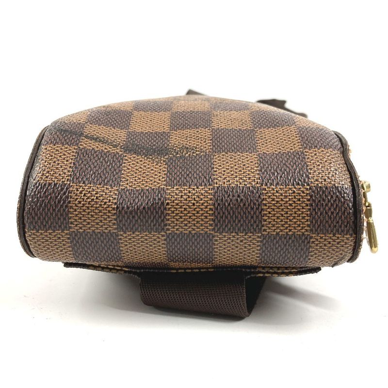 Louis Vuitton Belt Bag Geronimos Old Damier Canvas Ebene Brown