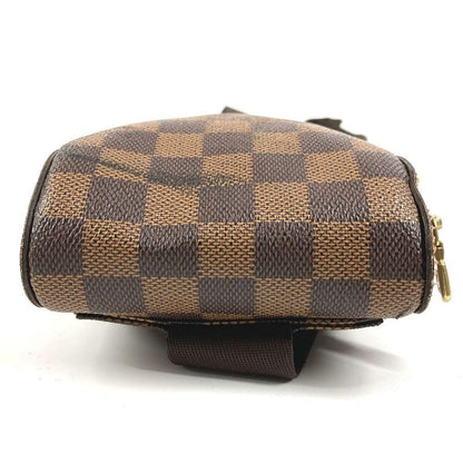 Louis Vuitton Belt Bag Geronimos Old Damier Canvas Ebene Brown