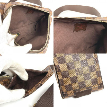Louis Vuitton Belt Bag Geronimos Old Damier Canvas Ebene Brown