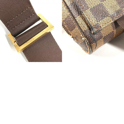 Louis Vuitton Belt Bag Geronimos Old Damier Canvas Ebene Brown