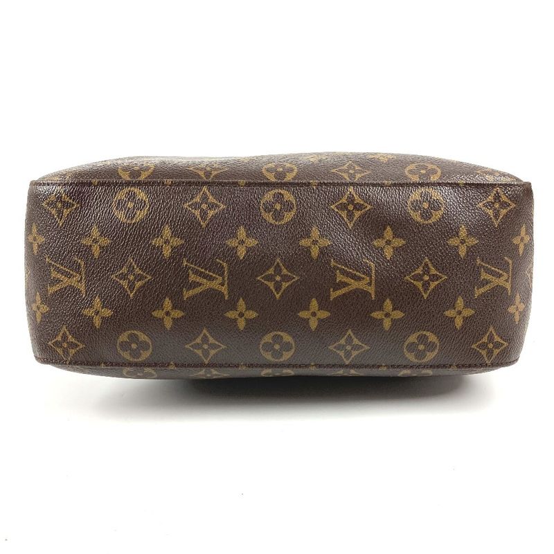 Louis Vuitton Shoulder Bag Looping GM Monogram Canvas Brown