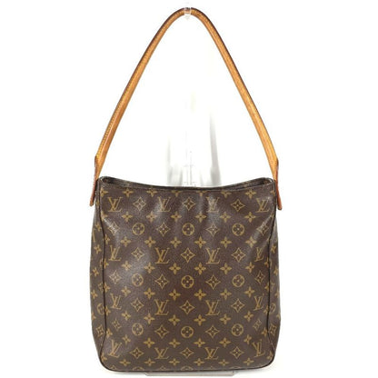 Louis Vuitton Shoulder Bag Looping GM Monogram Canvas Brown