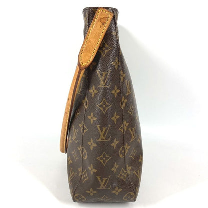 Louis Vuitton Shoulder Bag Looping GM Monogram Canvas Brown