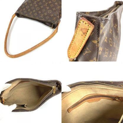 Louis Vuitton Shoulder Bag Looping GM Monogram Canvas Brown
