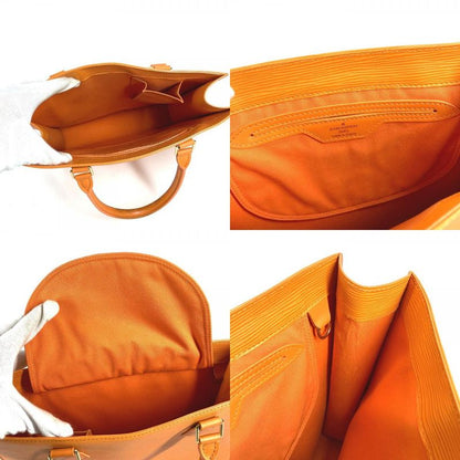 Louis Vuitton Tote Sac Plat PM Epi Leather Mandarin Orange