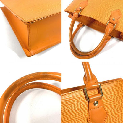 Louis Vuitton Tote Sac Plat PM Epi Leather Mandarin Orange