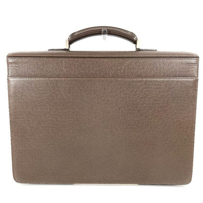 Louis Vuitton Business Bag Lagito Taiga Leather Grizzly Brown