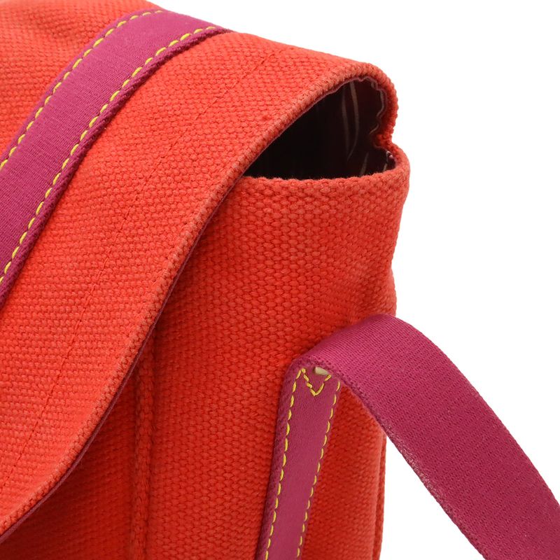 Louis Vuitton Antigua Besace PM Shoulder Bag Crossbody Canvas Rouge