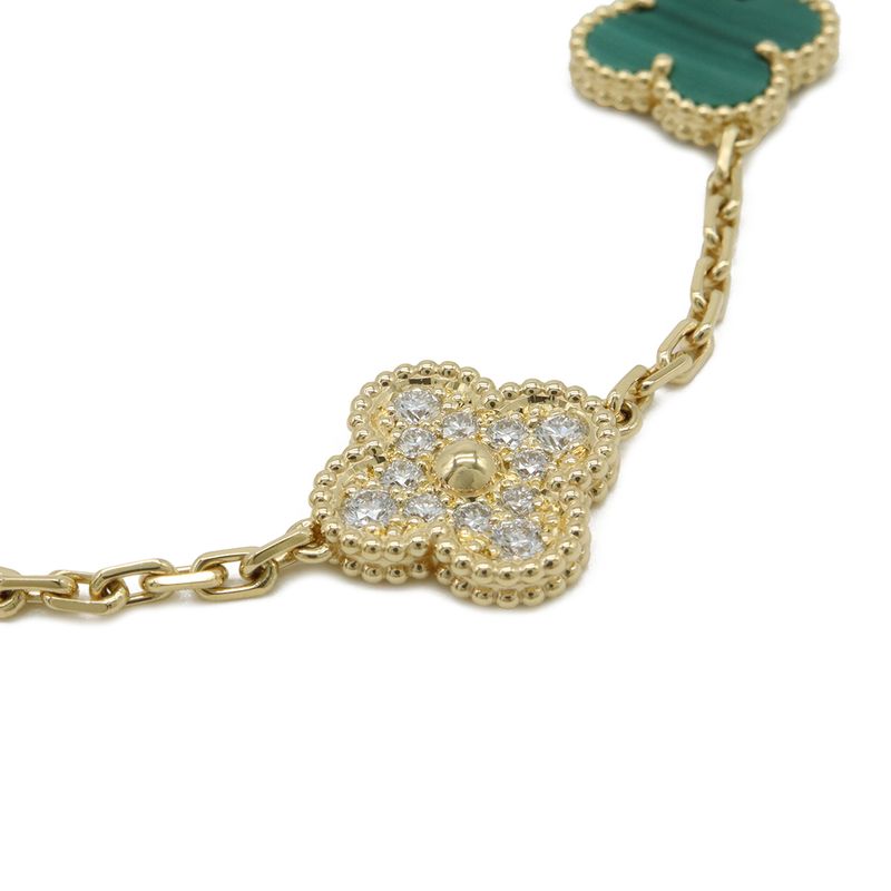 Van Cleef & Arpels Vintage Alhambra Bracelet 5 Motifs 18K