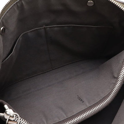 Fendi by the Way 2-Way Shoulder Bag Logo Handle Leather Brown