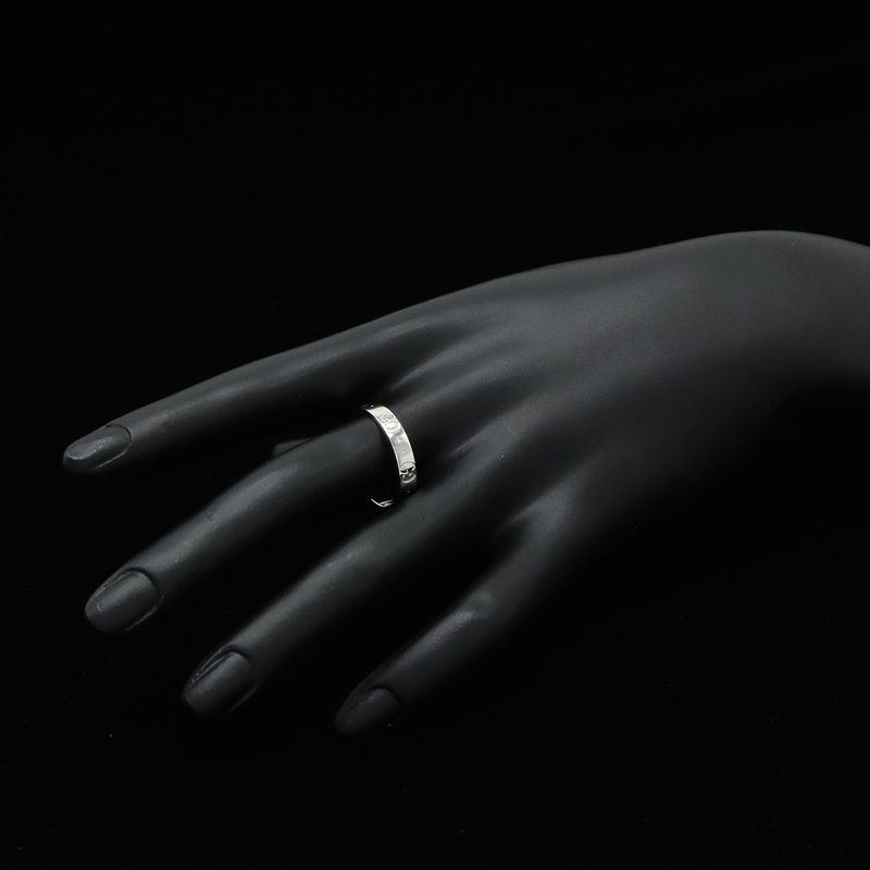 Gucci Icon Ring Ggring 18K White Gold