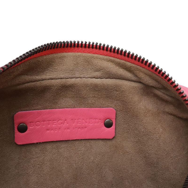 Bottega Veneta Intrecciato Belt Bag Leather Pink