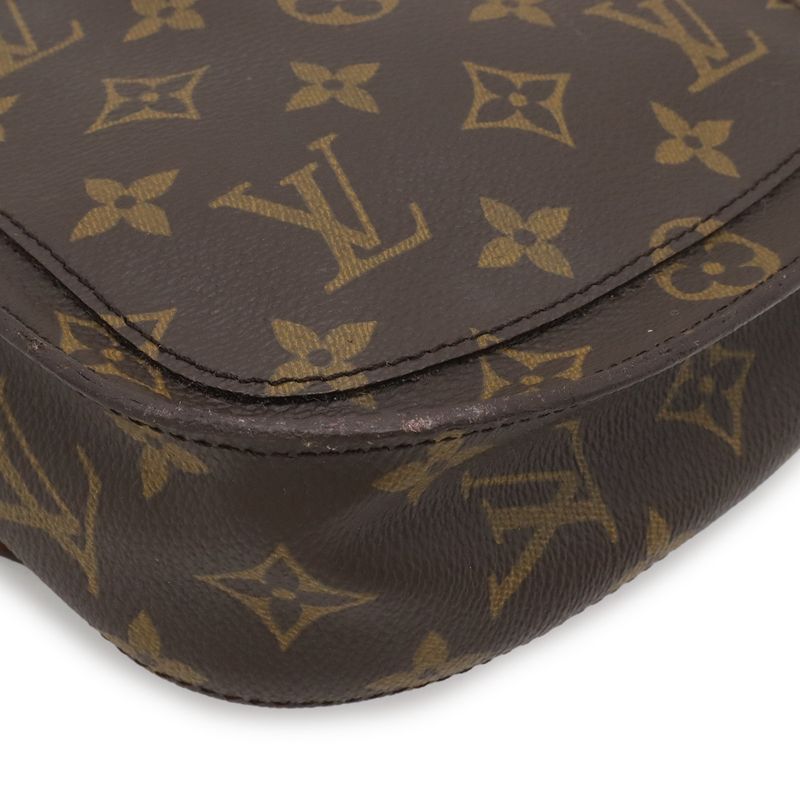 Louis Vuitton Monogram Mini Saint Cloud Shoulder Bag Pochette