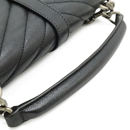 Saint Laurent Paris YSL Yves Carre Handbag 2-Way Chain