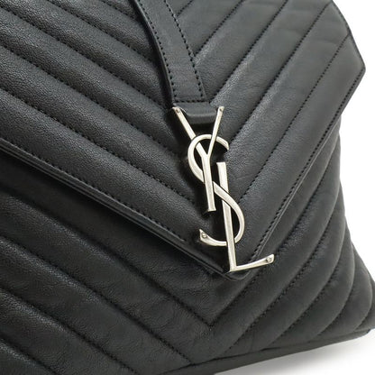 Saint Laurent Paris YSL Yves Carre Handbag 2-Way Chain