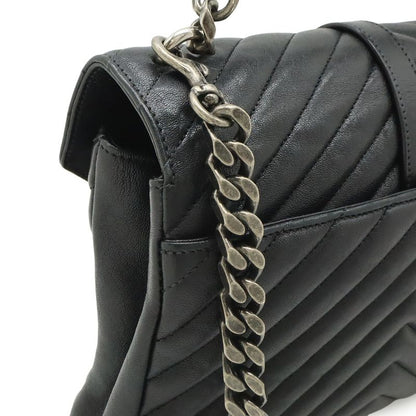 Saint Laurent Paris YSL Yves Carre Handbag 2-Way Chain