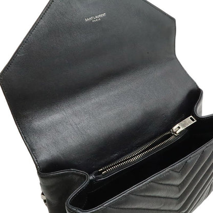Saint Laurent Paris YSL Yves Carre Handbag 2-Way Chain