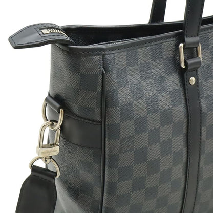 Louis Vuitton Damier Graphite Tadao Tote Business Briefcase 2-Way Black Gray