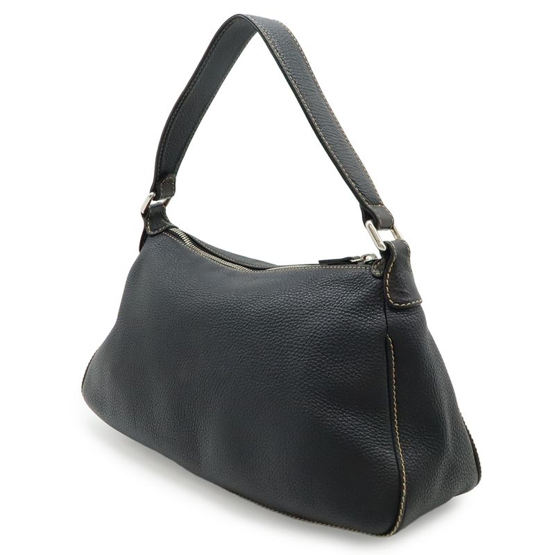 Chanel Logo Shoulder Bag Fringe Tassel