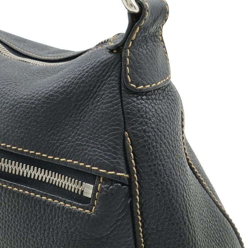 Chanel Logo Shoulder Bag Fringe Tassel