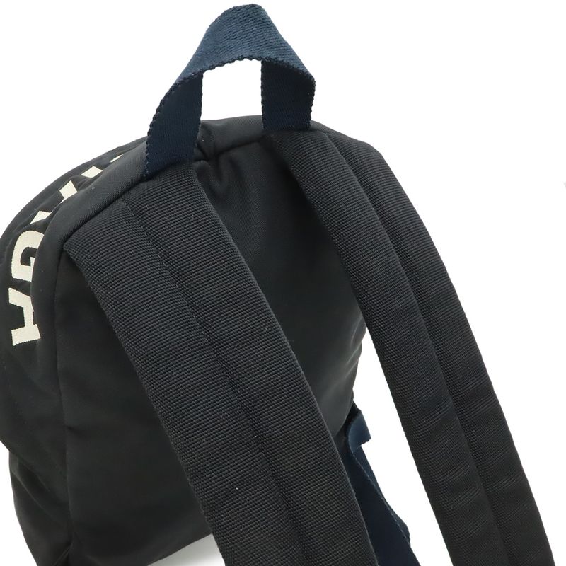 Balenciaga Wheel Backpack Nylon Canvas Black Navy White