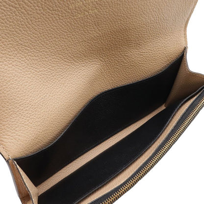 Louis Vuitton Monogram Empreinte Portefeuille Emily Bifold Wallet Noir Black