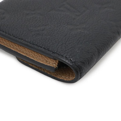 Louis Vuitton Monogram Empreinte Portefeuille Emily Bifold Wallet Noir Black