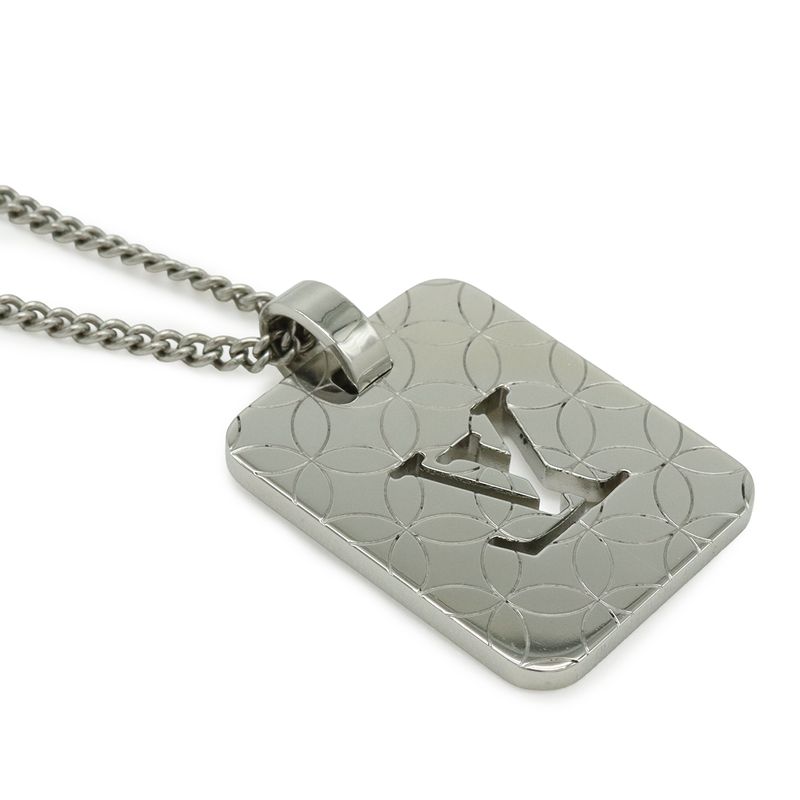 Louis Vuitton Pendentif PM Necklace Pendant Silver