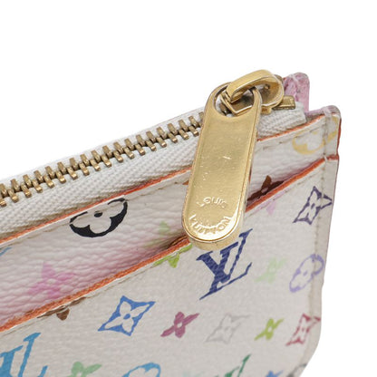 Louis Vuitton Monogram Multicolor Pochette Cles Coin Purse Bron