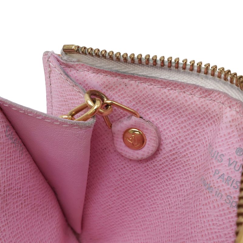 Louis Vuitton Monogram Multicolor Pochette Cles Coin Purse Bron