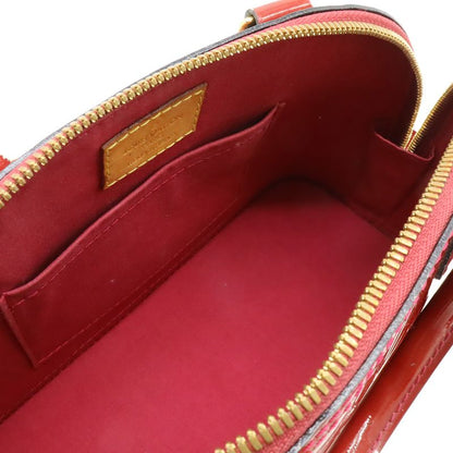 Louis Vuitton Monogram Vernis Alma BB Mini Bag 2-Way Rose Indien
