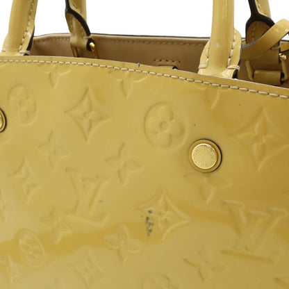 Louis Vuitton Monogram Vernis Montaigne BB 2-Way Shoulder Bag Patent Dune