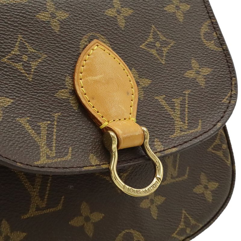 Louis Vuitton Monogram Mini Saint Cloud Shoulder Bag Pochette