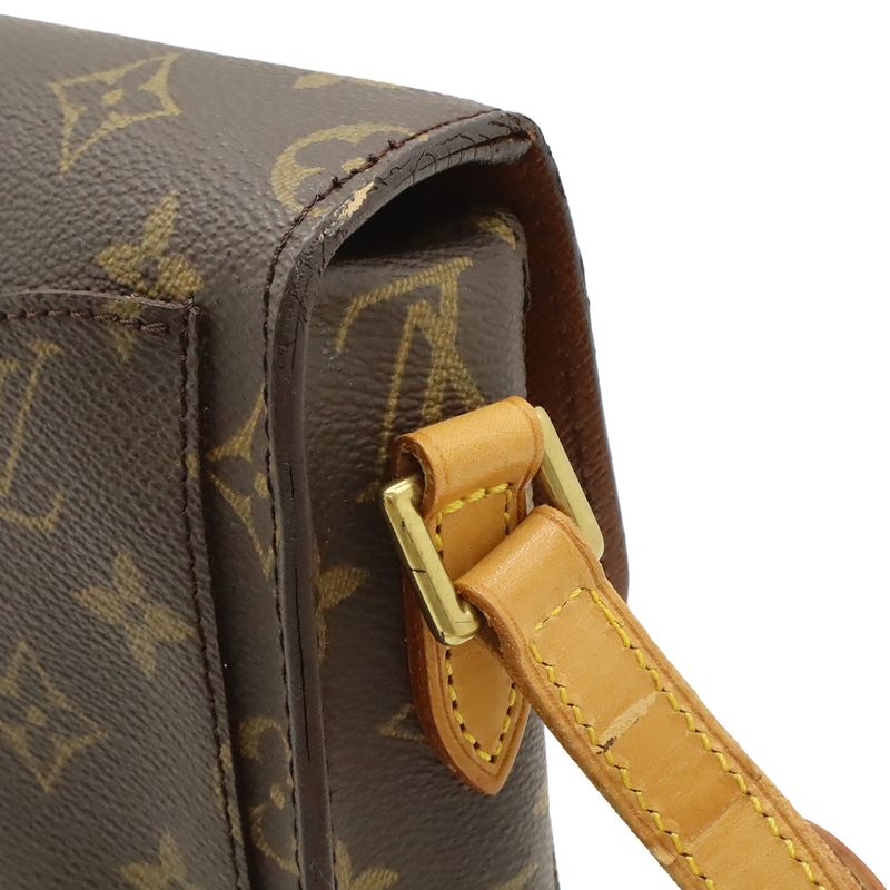 Louis Vuitton Monogram Mini Saint Cloud Shoulder Bag Pochette