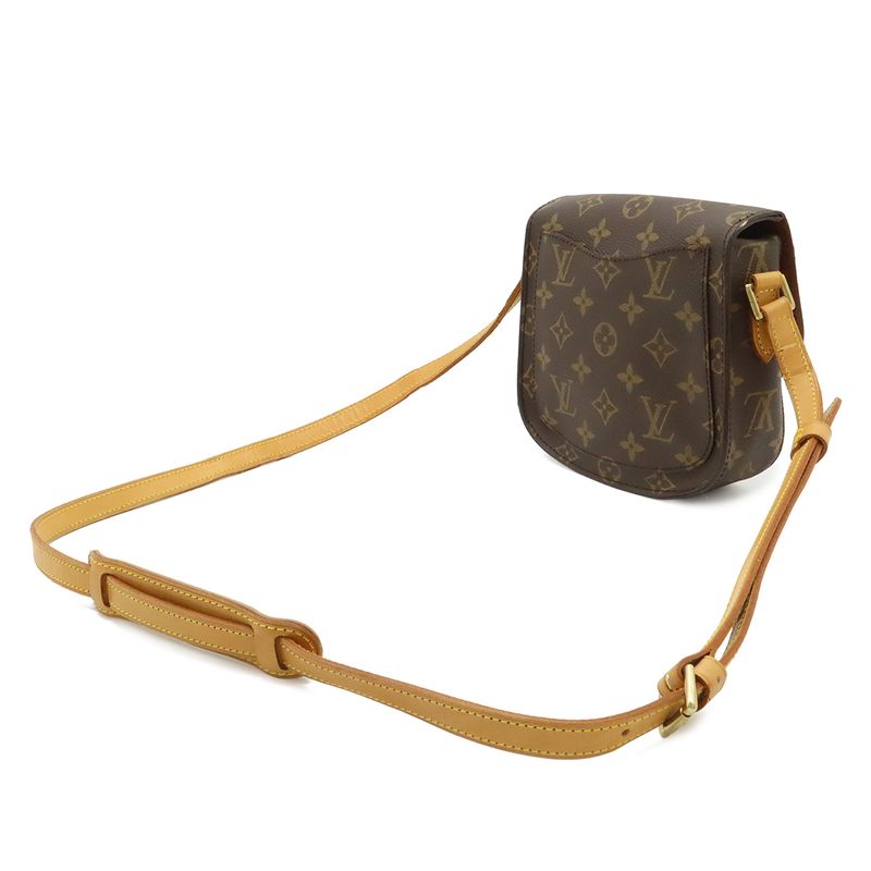 Louis Vuitton Monogram Mini Saint Cloud Shoulder Bag Pochette