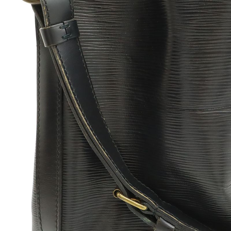 Louis Vuitton Epi Petit Noe Shoulder Bag Drawstring Noir Black