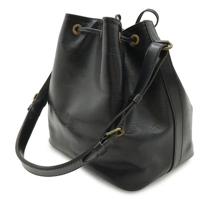 Louis Vuitton Epi Petit Noe Shoulder Bag Drawstring Noir Black